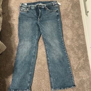 NWT Gap ‘90s Loose Flare mid rise jeans size 30/10P